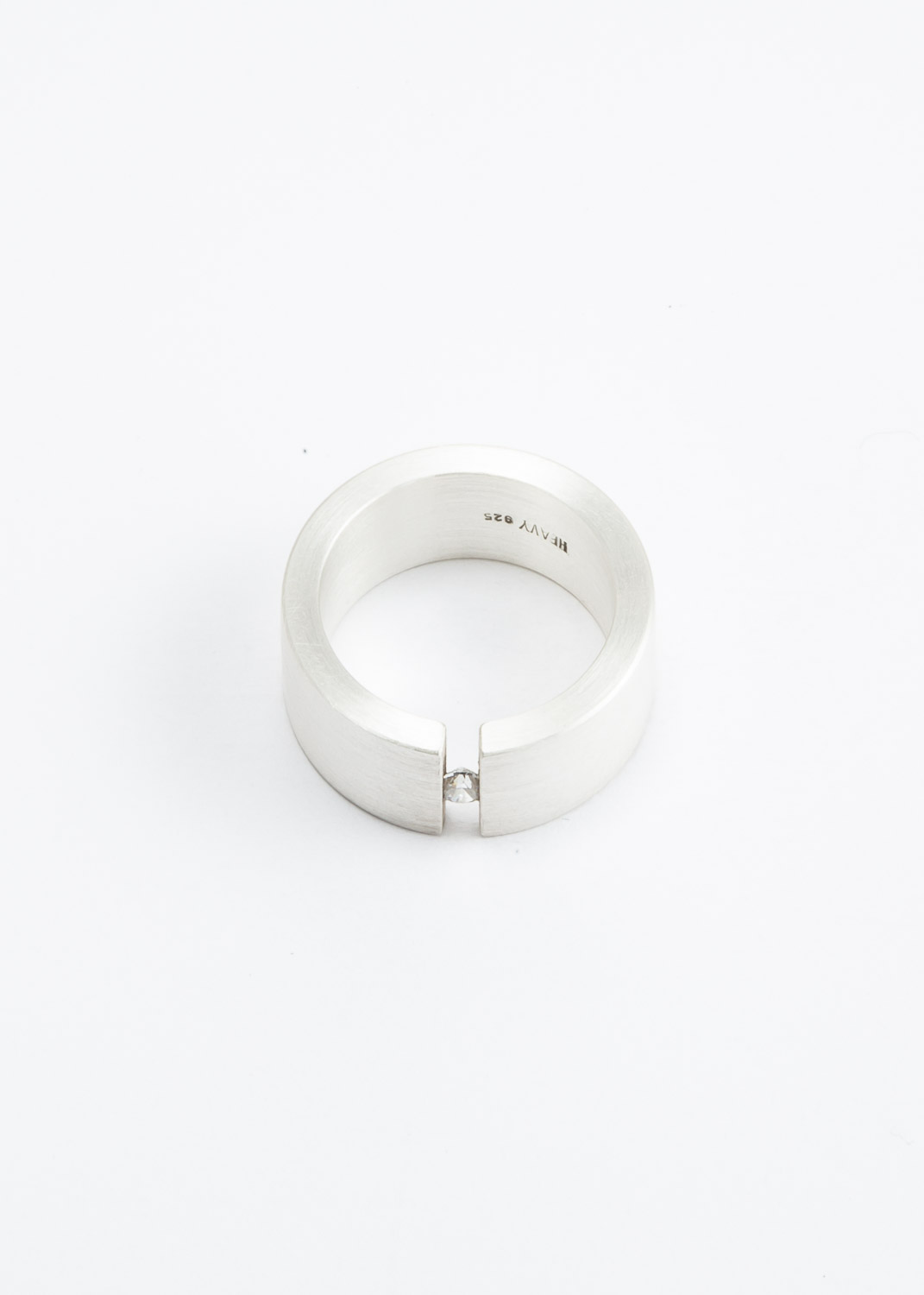 Spannring mit Zirkonia – Bild 2