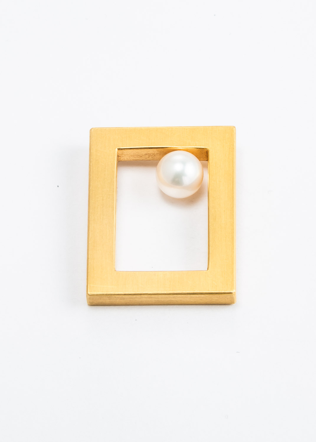 Rechteck mit Perle innen – Bild 2